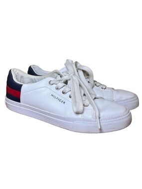 Tommy Hilfiger Women's Laddin Lace Up Sneakers White Size 5.5 M
